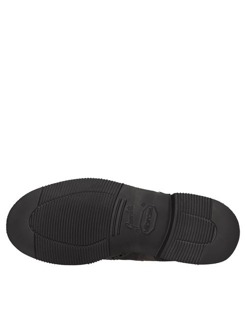 Stivaletti Beatles in pelle e tessuto TRICKER'S | 2754 VBS SILVIA CAM.GRIGIO